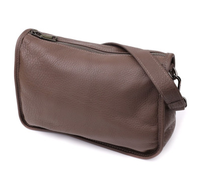 Жіноча сумка на плече із натуральної шкіри Vintage 23003 Коричневий