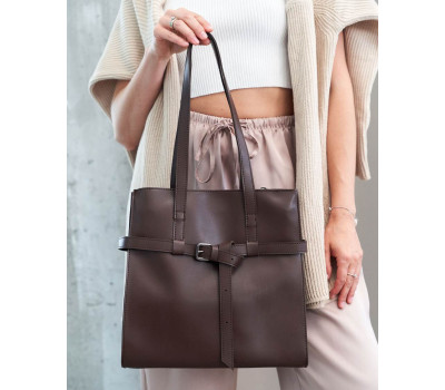 Жіноча сумка «Тара» шоколадна WeLassie