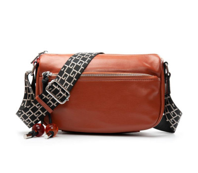 Сумка Шкіряна Жіноча Класична ALEX RAI 93038 camel