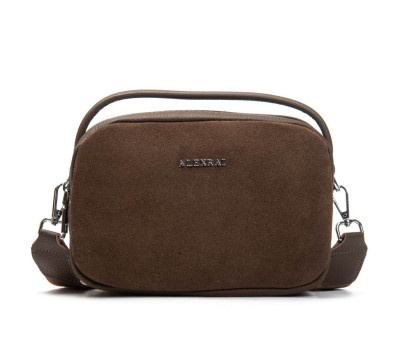 Сумка Жіноча Класична замш ALEX RAI 99126 khaki