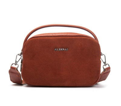 Сумка Жіноча Класична замш ALEX RAI 99126 camel