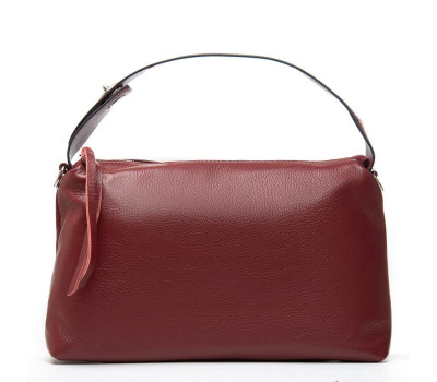 Сумка Шкіряна Жіноча Класична ALEX RAI 91377 red