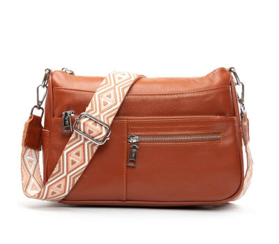 Сумка Шкіряна Жіноча Класична ALEX RAI 2041-9 camel