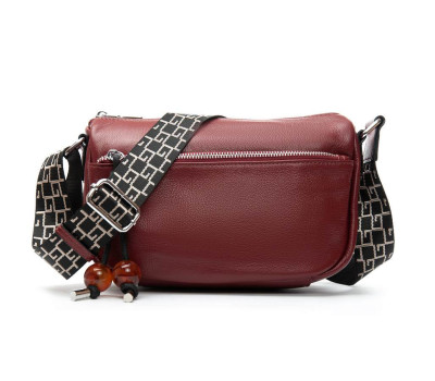 Сумка Шкіряна Жіноча Класична ALEX RAI 93038 red