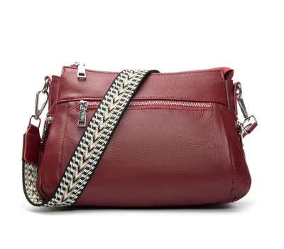 Сумка Шкіряна Жіноча Класична ALEX RAI 2048-9 red