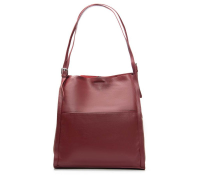 Сумка Шкіряна Жіноча Класична ALEX RAI 2060-9 bordo