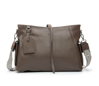 Сумка Шкіряна Жіноча Класична ALEX RAI 91008-9 khaki