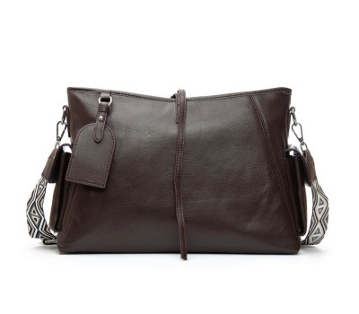 Сумка Шкіряна Жіноча Класична ALEX RAI 91008-9 brown