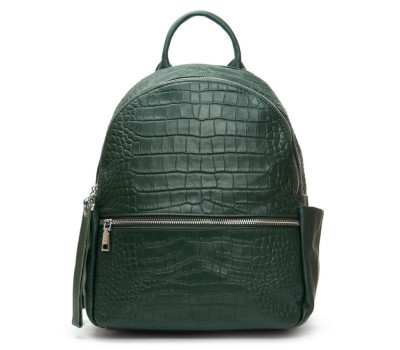 Сумка Шкіряна Жіноча Рюкзак ALEX RAI 95518-9 green