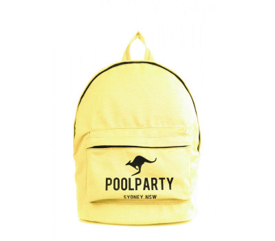 Міський рюкзак POOLPARTY жовтий (backpack-oxford-yellow)