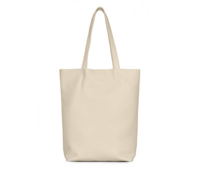 Жіноча шкіряна сумка POOLPARTY Iconic бежева (iconic-beige)