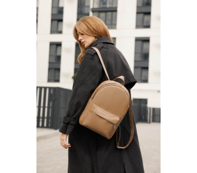 Жіночий рюкзак Sambag Brix Classic кавовий