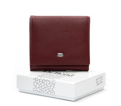 Гаманець Bright Жіноча шкіра DR. BOND WS-219 wine red