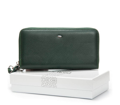 Гаманець Шкіряний Жіночий Classic DR. BOND W39 green