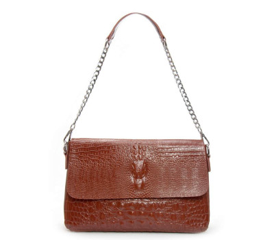 Сумка Шкіряна Жіноча Класична ALEX RAI 9346 camel