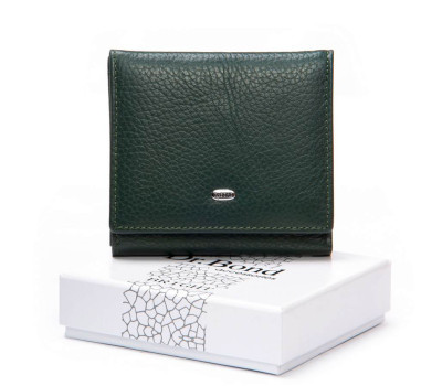 Гаманець Bright Жіноча шкіра DR. BOND WS-219 green