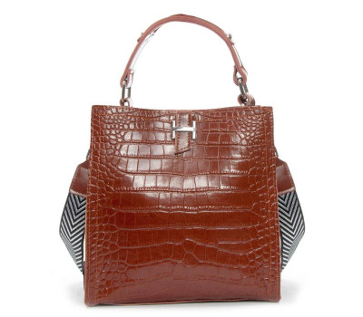 Сумка Шкіряна Жіноча Класична ALEX RAI 9701 camel