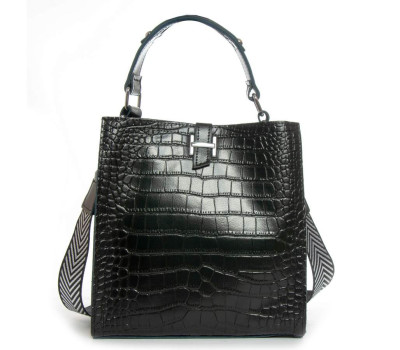 Сумка Шкіряна Жіноча Класична ALEX RAI 9701 black