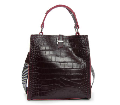 Сумка Шкіряна Жіноча Класична ALEX RAI 9701 bordo