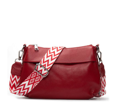 Сумка Шкіряна Жіноча Класична ALEX RAI 6001 wine red