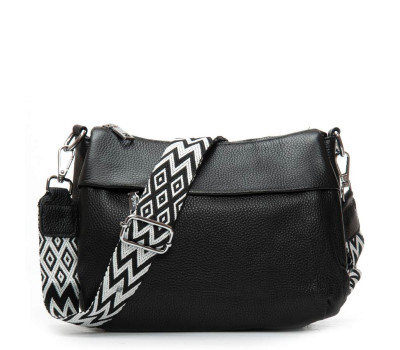 Сумка Шкіряна Жіноча Класична ALEX RAI 6001 black