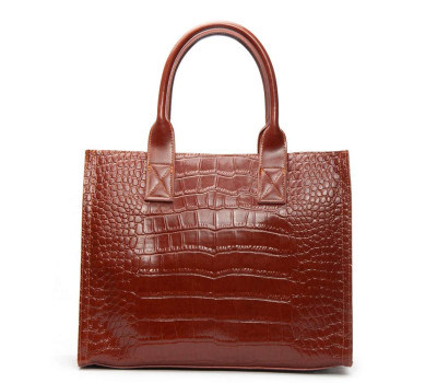 Сумка Шкіряна Жіноча Класична ALEX RAI 8804 camel