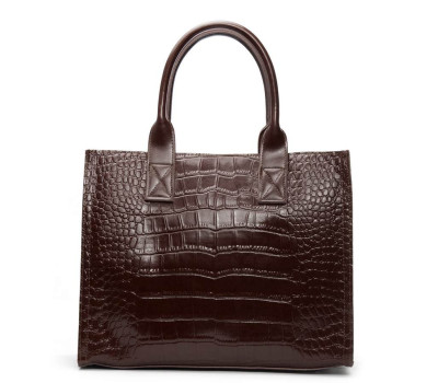 Сумка Шкіряна Жіноча Класична ALEX RAI 8804 brown