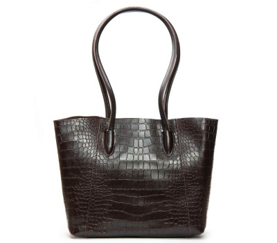 Сумка Шкіряна Жіноча Класична ALEX RAI 9349 brown