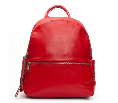 Сумка Шкіряна Жіноча Рюкзак ALEX RAI 95517-9 red