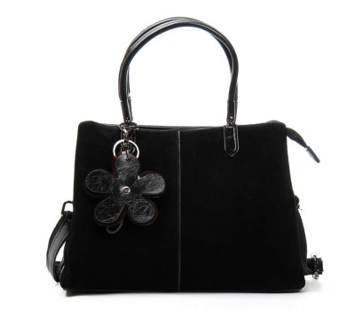 Сумка Жіноча Класична замш ALEX RAI 385 black