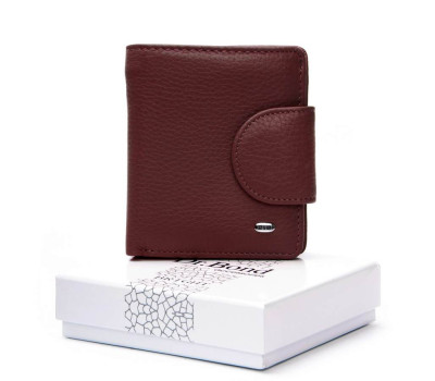 Гаманець Bright Жіноча шкіра DR. BOND WS-415-1 wine red