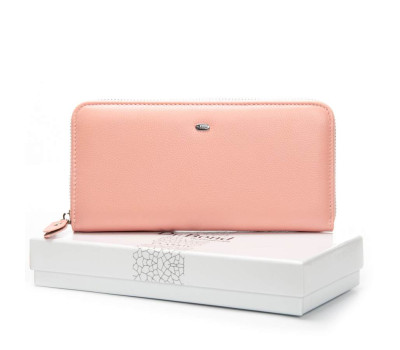 Гаманець Шкіряний Жіночий Classic DR. BOND W201 pink purple