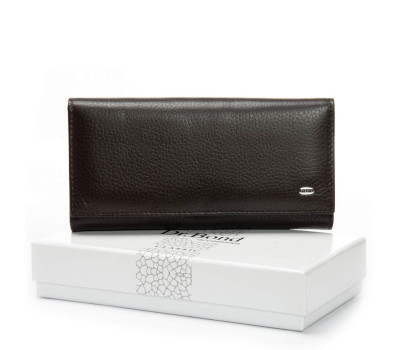 Гаманець Шкіряний Жіночий Classic DR. BOND W46 coffee
