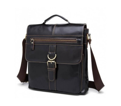 Коричневий шкіряний месенджер BEXHILL BX1292DB