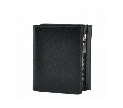Чорне шкіряне чоловіче портмоне Horton Collection TR381A