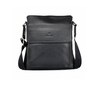 Чоловіча сумка через плече шкіряна Tofionno 146-2 black