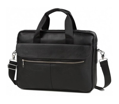 Чорна чоловіча шкіряна сумка Bexhill Bx1127A
