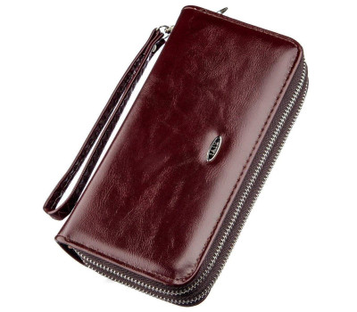 Гаманець жіночий з екошкіри KIVI 19049 Коричневий