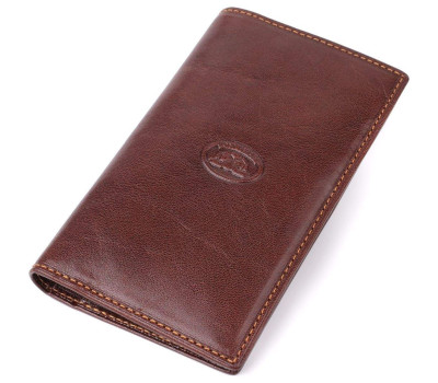 Мужской бумажник из глянцевой натуральной кожи Tony Perotti 20888_1 (1438 moro) Коричневый