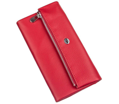 Жіночий шкіряний гаманець ST Leather 20091 Червоний