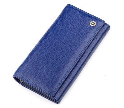 Гаманець жіночий Boston 18484 (S6001B) шкіряний Синій