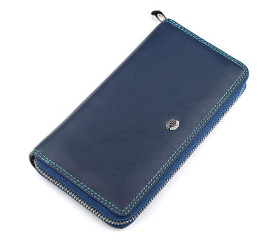 Гаманець жіночий ST Leather 18375 (SB71) на блискавці Синій