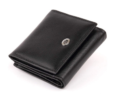 Компактний гаманець жіночий ST Leather 19256 Чорний