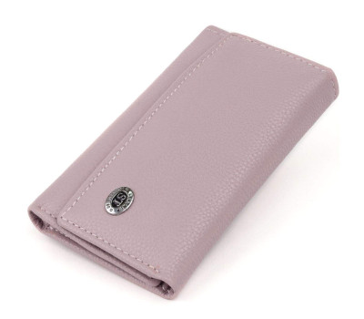 Ключниця-гаманець жіноча ST Leather 19223 Лілова