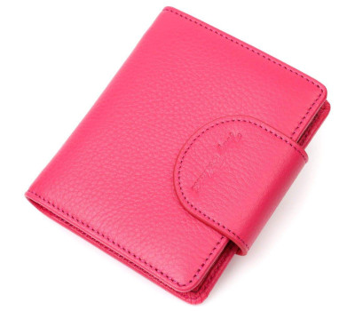 Кольоровий жіночий гаманець з натуральної шкіри Tony Bellucci 22063 Фуксія