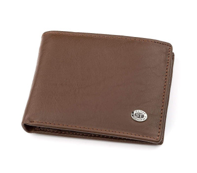 Чоловічий гаманець ST Leather 18353 (ST-1) НОВИНКА Коричневий