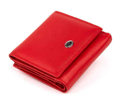 Компактний гаманець жіночий ST Leather 19259 Червоний