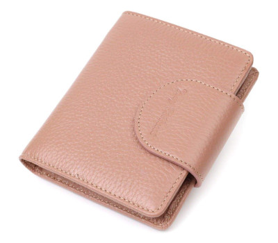Красивий жіночий гаманець ніжного кольору з натуральної шкіри Tony Bellucci 22020 Бежевийй