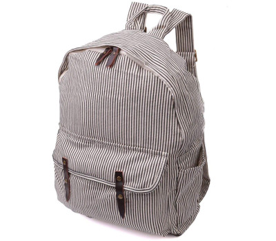 Літній жіночий рюкзак з якісного текстилю Vintage sale_15077 Молочний