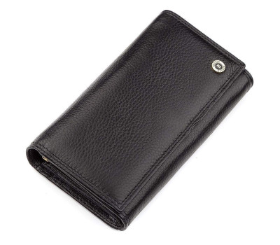 Гаманець жіночий Boston 18489 (S9001B) високоякісна шкіра Чорний